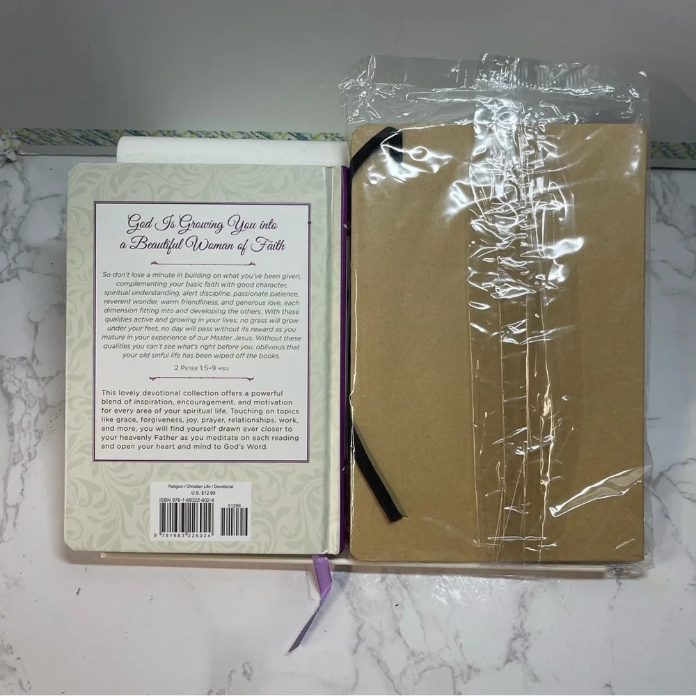 Set- Christian Book-How God Grows a Woman of Faith, Journal-HIM